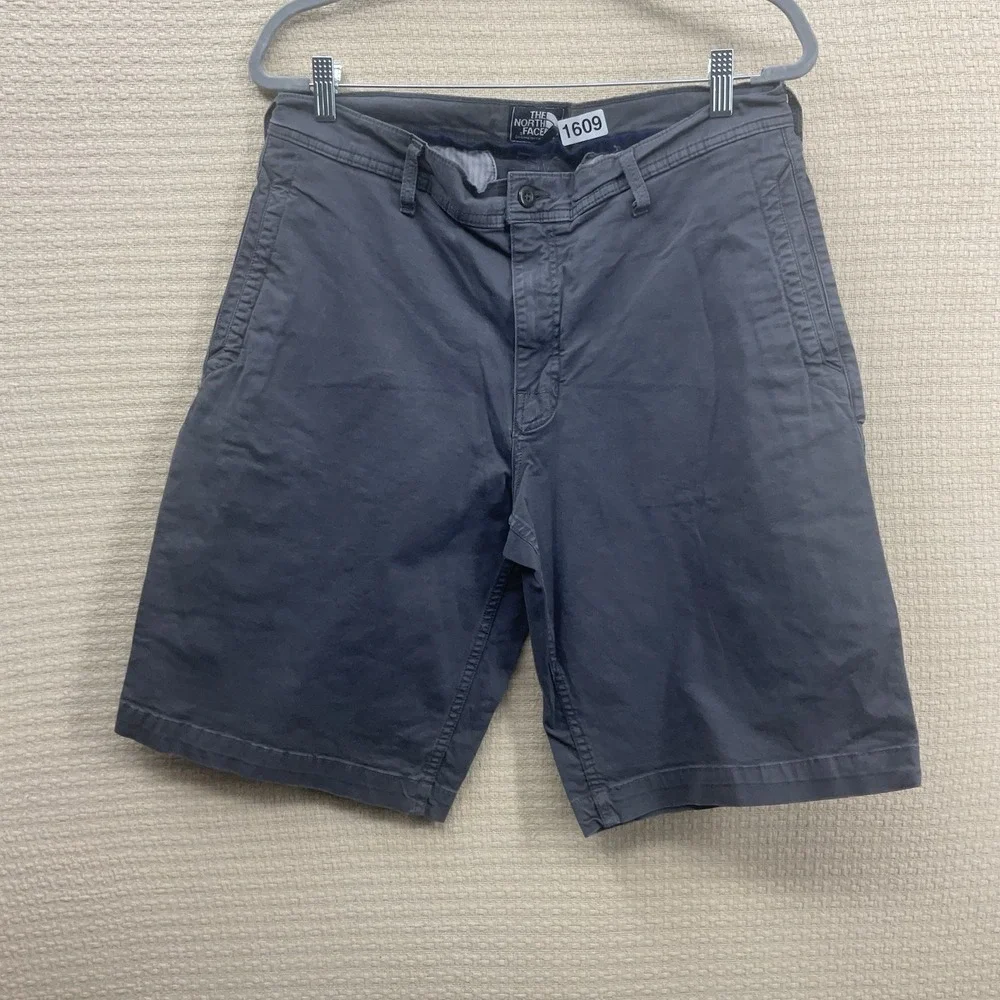 Vintage The North Face Chino Shorts Men's 34Long Gray Outdoor Hiking Pockets Y2K
